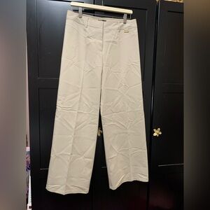Halston Heritage beige Trousers dress pants classic coastal grandma basics